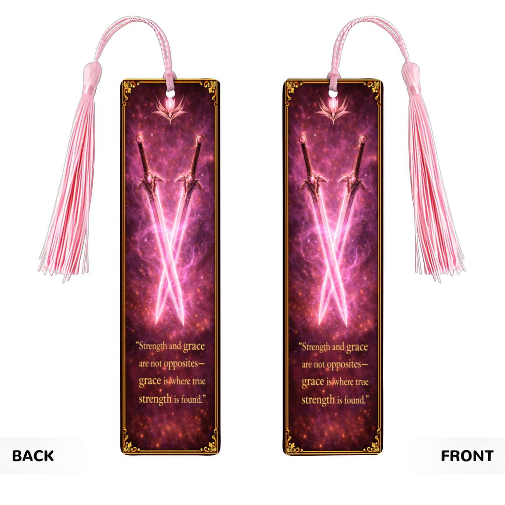 Wooden Bookmark Pink