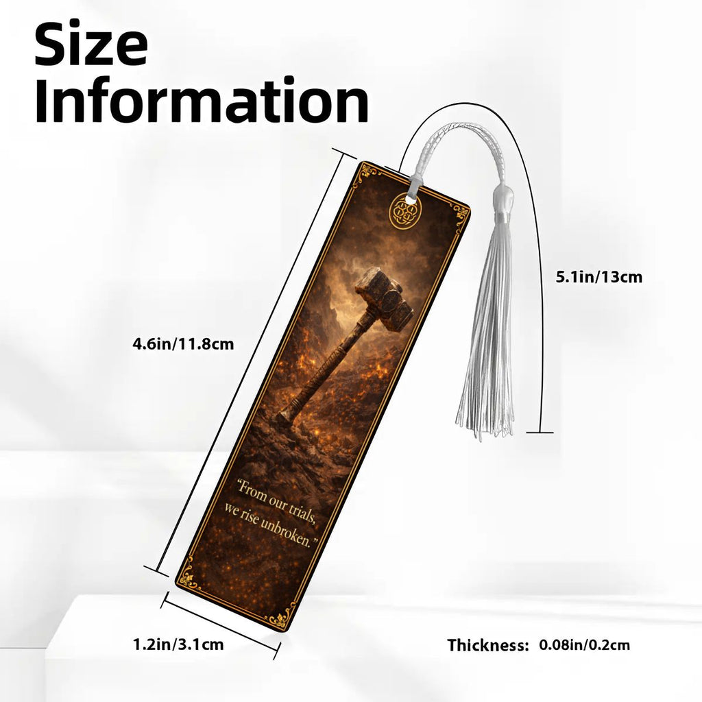 Wooden Bookmark Brown