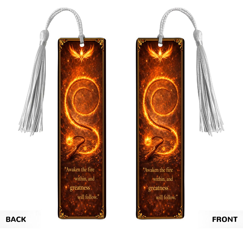 Wooden Bookmark Orange