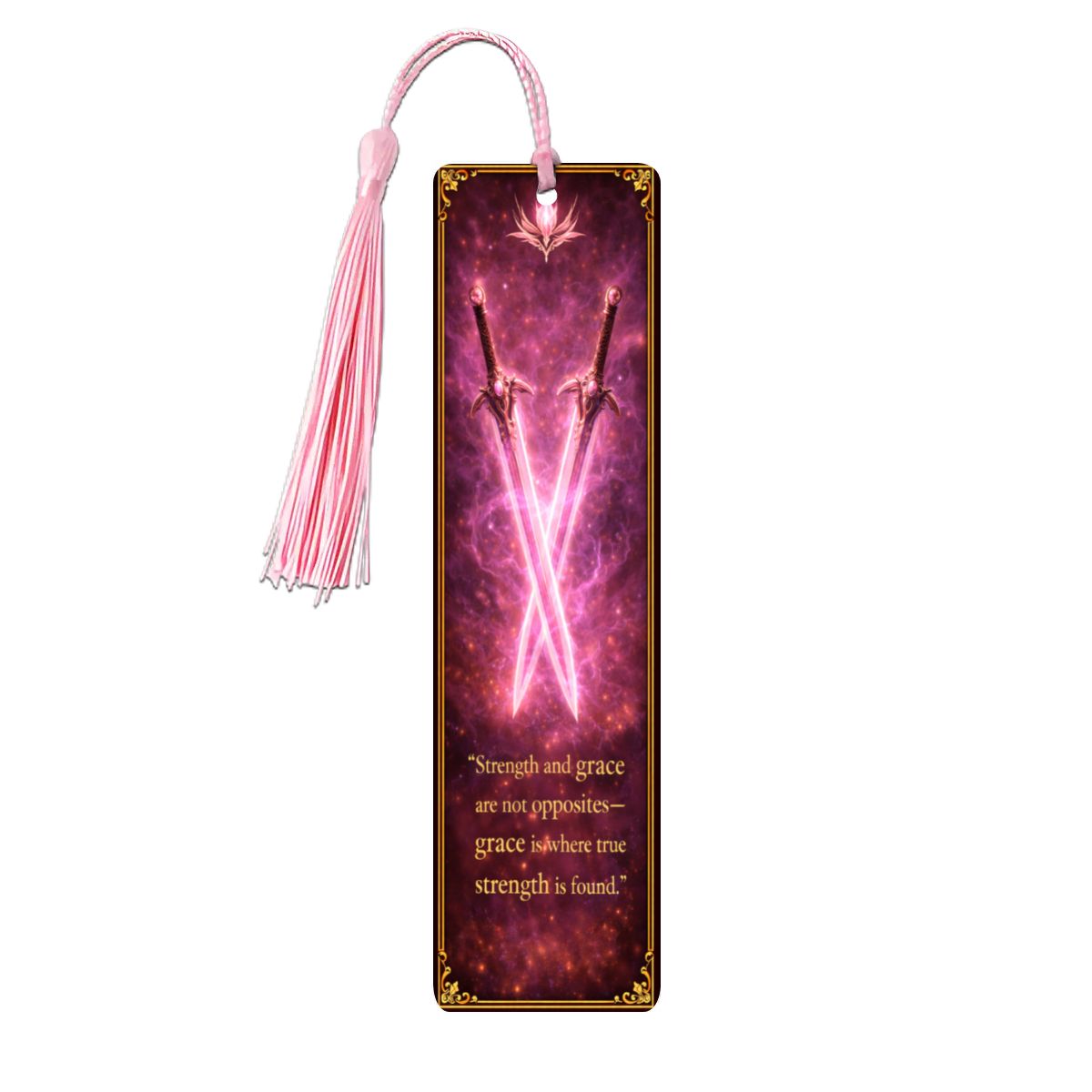 Wooden Bookmark Pink
