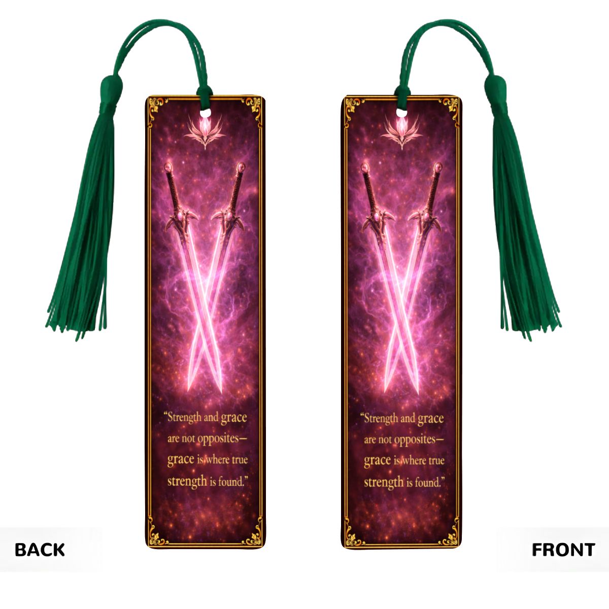 Wooden Bookmark Pink
