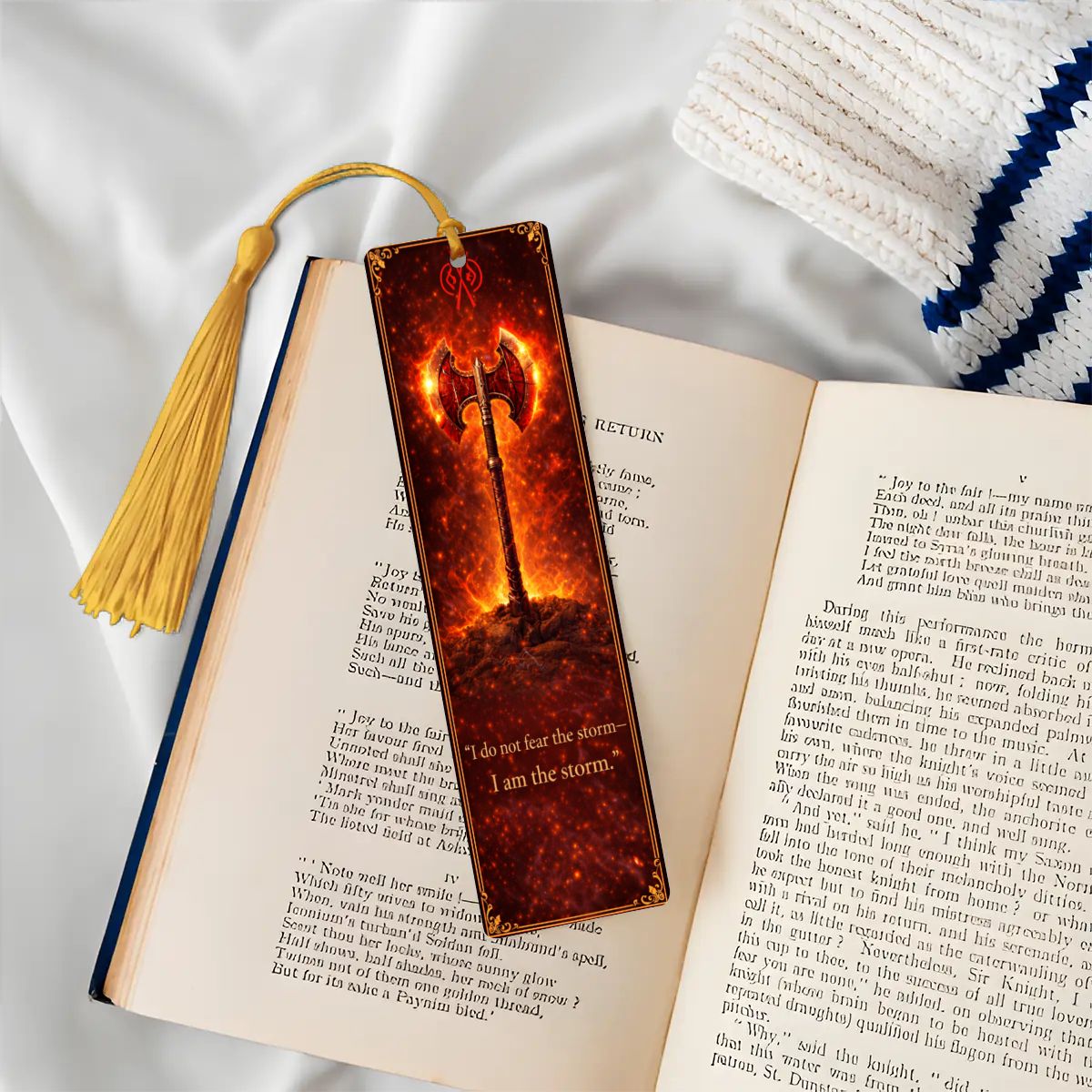 Wooden Bookmark Red
