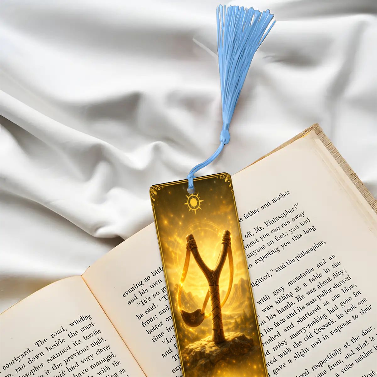 Wooden Bookmark Yellow