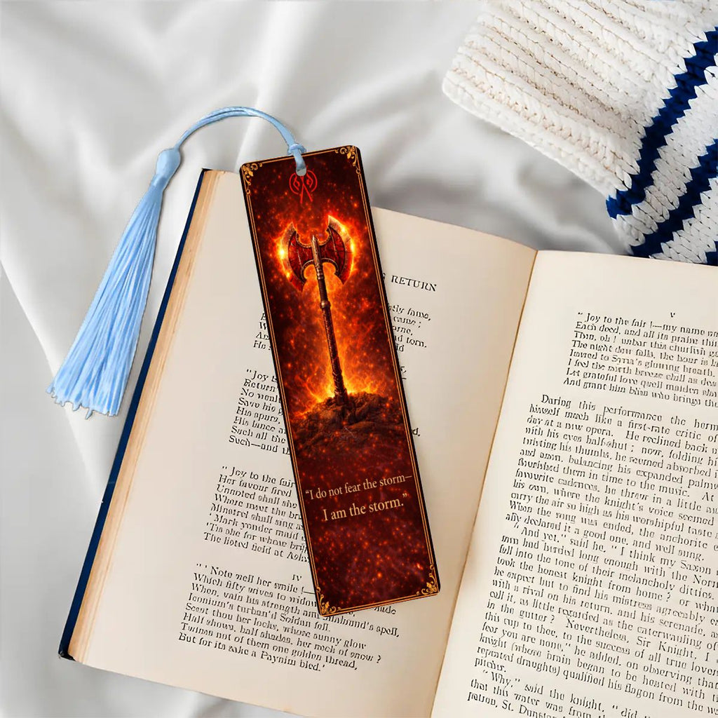 Wooden Bookmark Red