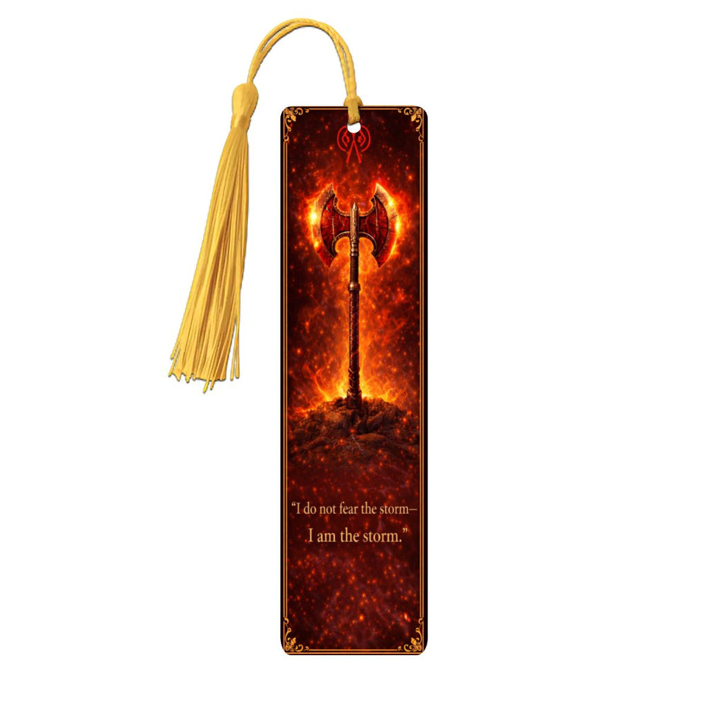Wooden Bookmark Red