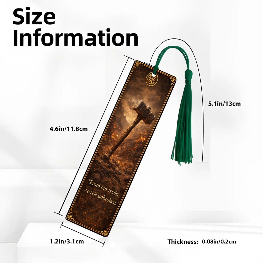 Wooden Bookmark Brown
