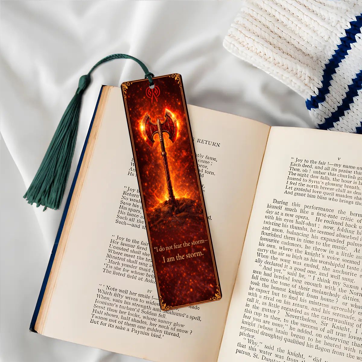 Wooden Bookmark Red