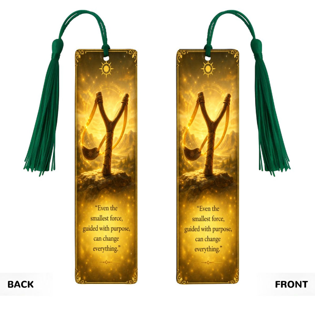 Wooden Bookmark Yellow