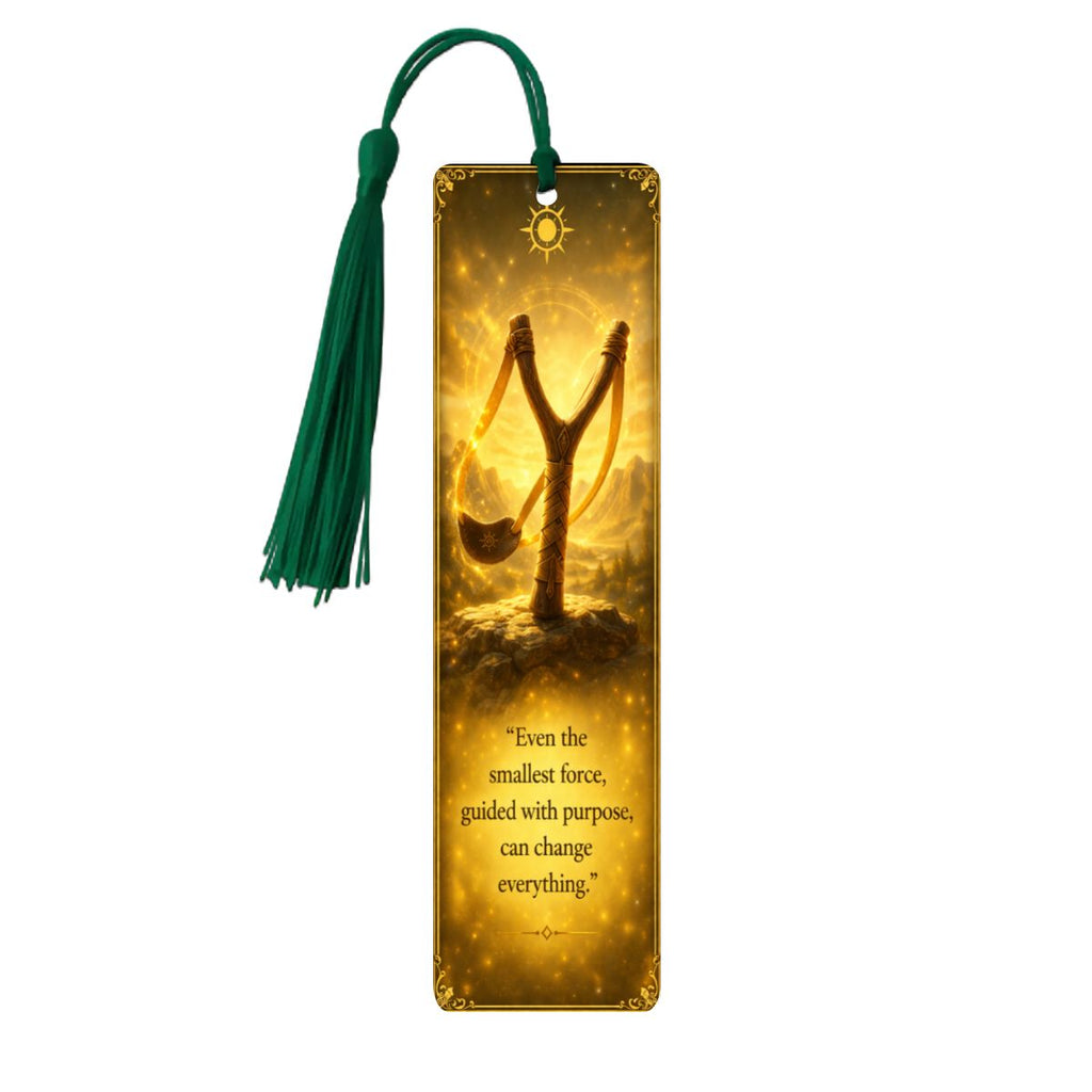 Wooden Bookmark Yellow