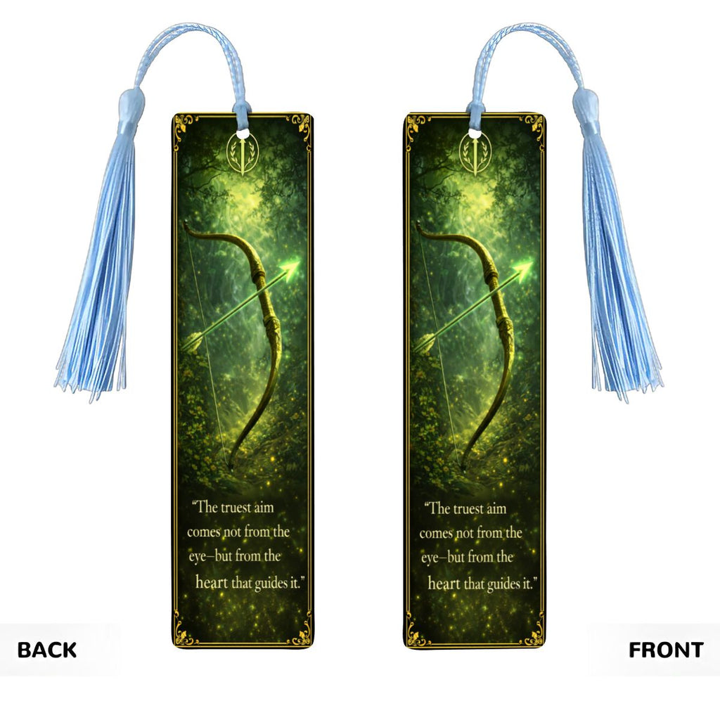 Wooden Bookmark Green