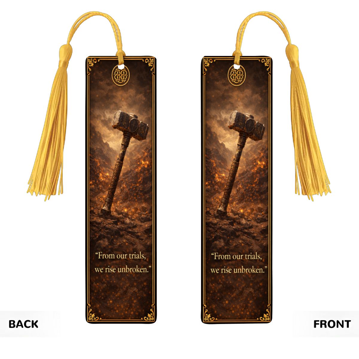 Wooden Bookmark Brown