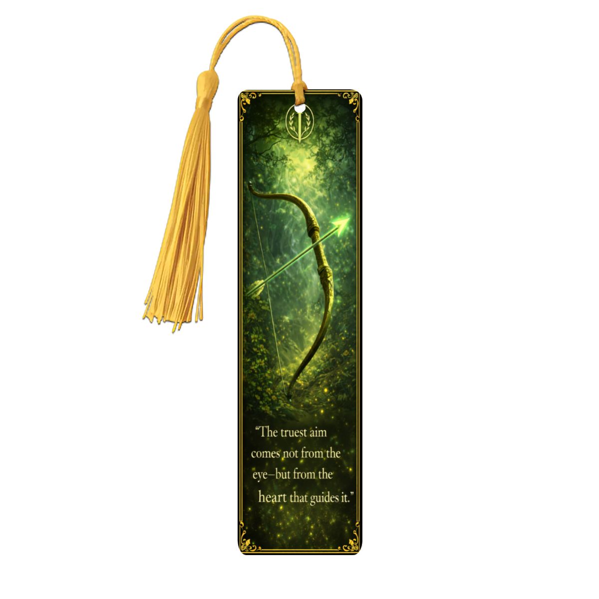 Wooden Bookmark Green