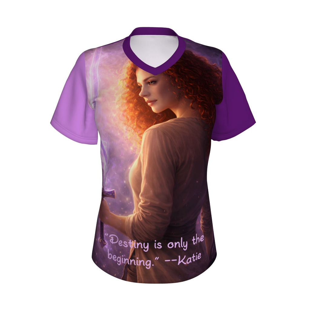 Women's V-Neck Short-Sleeve T-Shirt