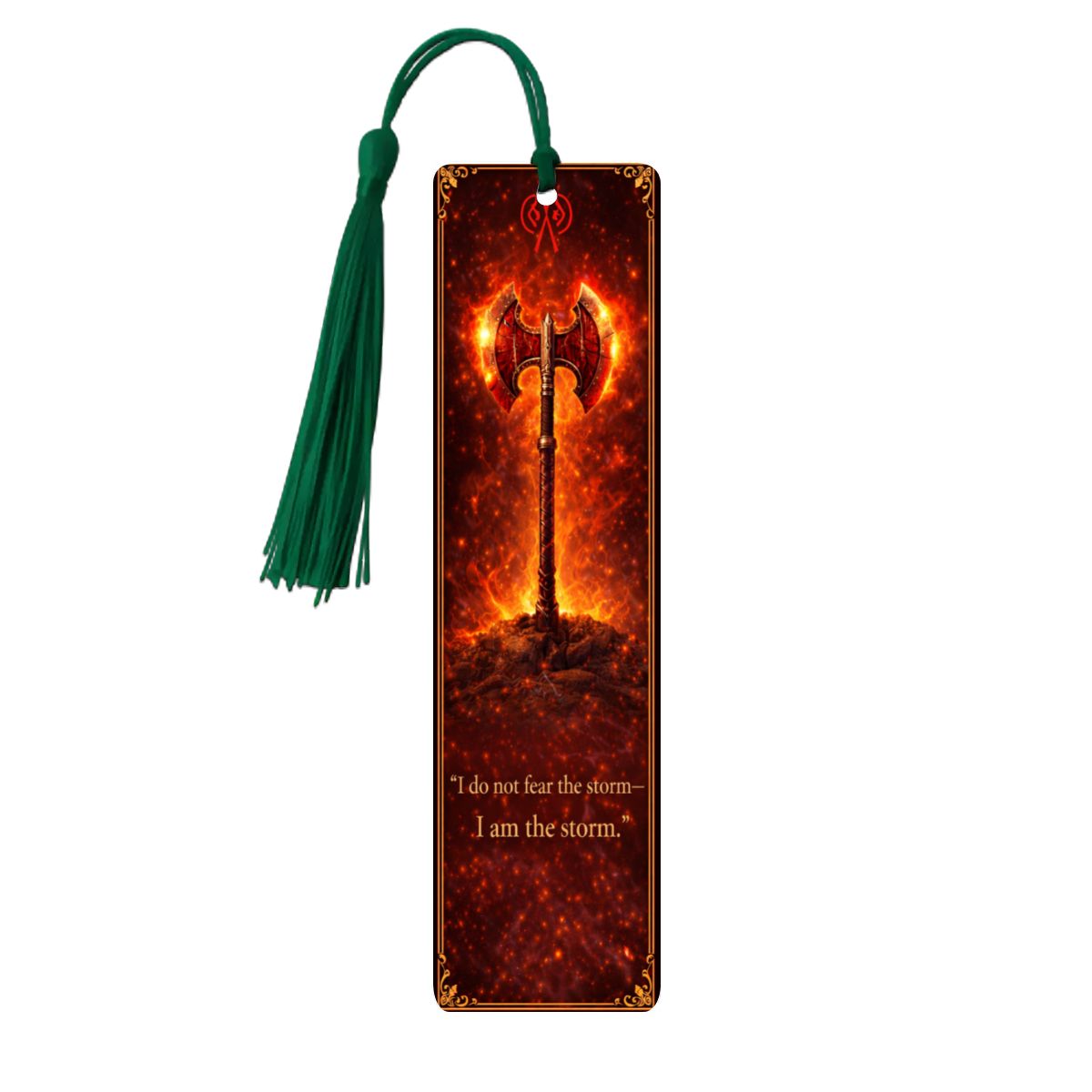 Wooden Bookmark Red