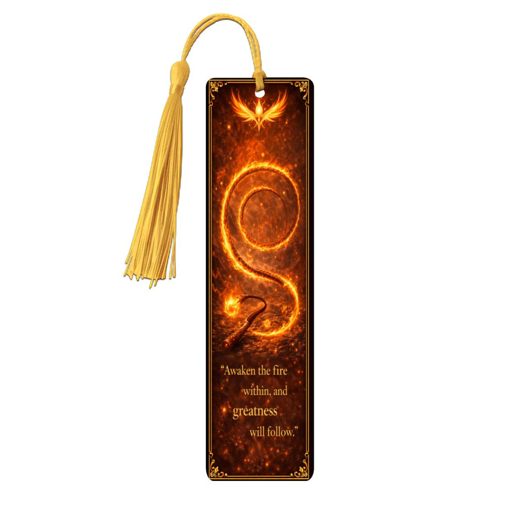 Wooden Bookmark Orange