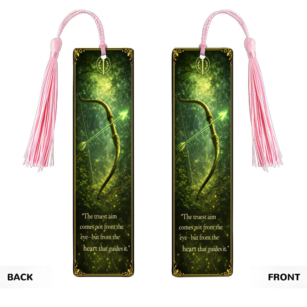 Wooden Bookmark Green
