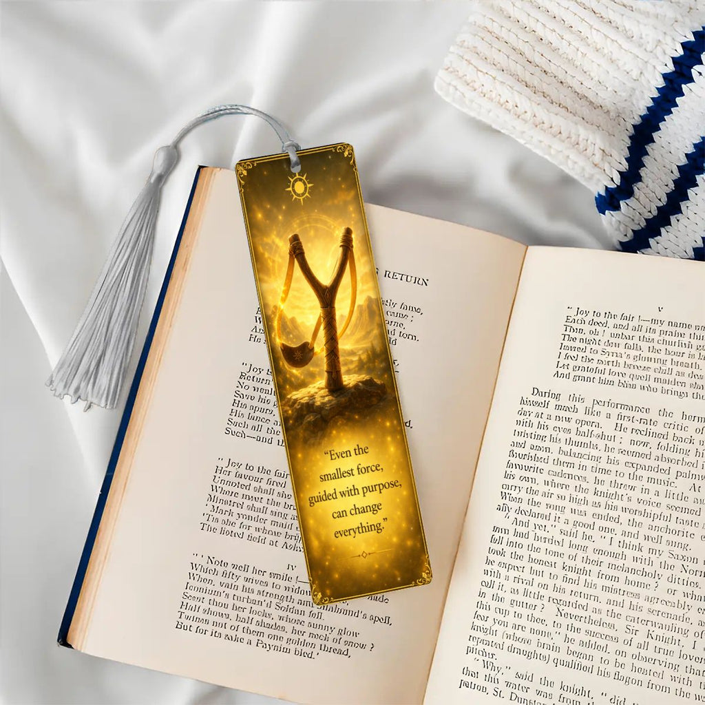 Wooden Bookmark Yellow