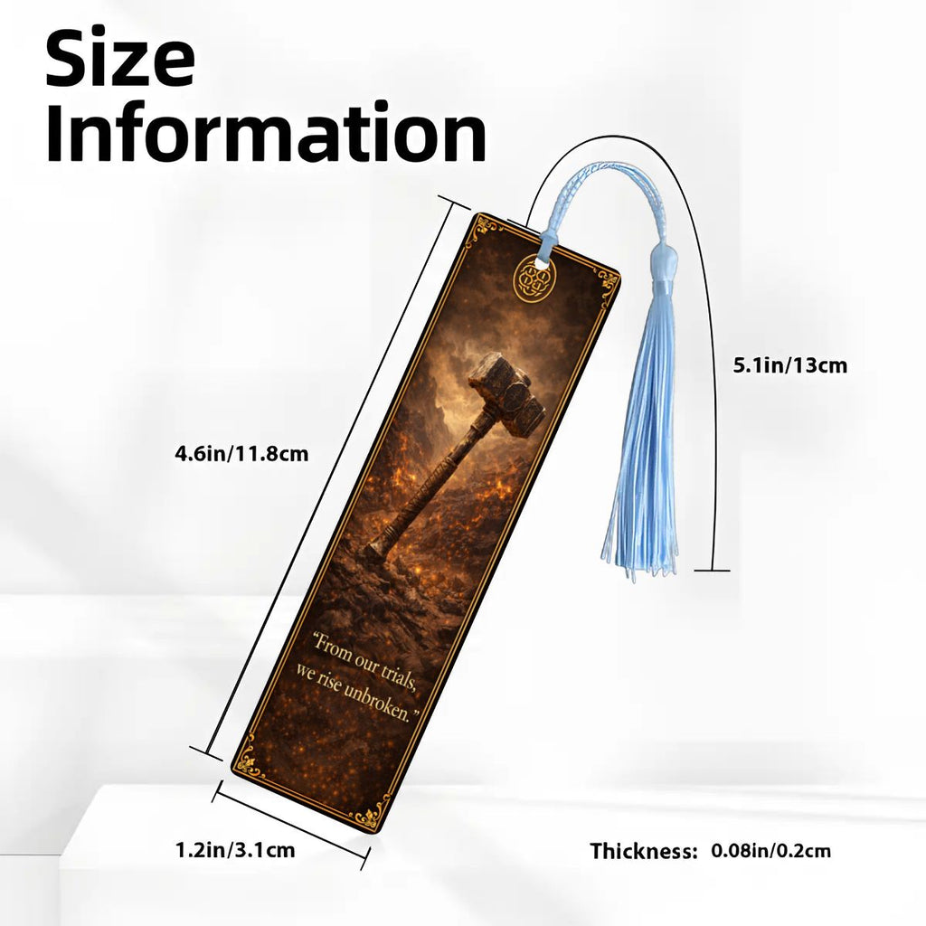 Wooden Bookmark Brown