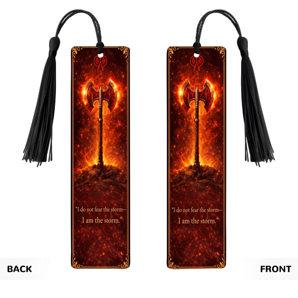 Wooden Bookmark Red