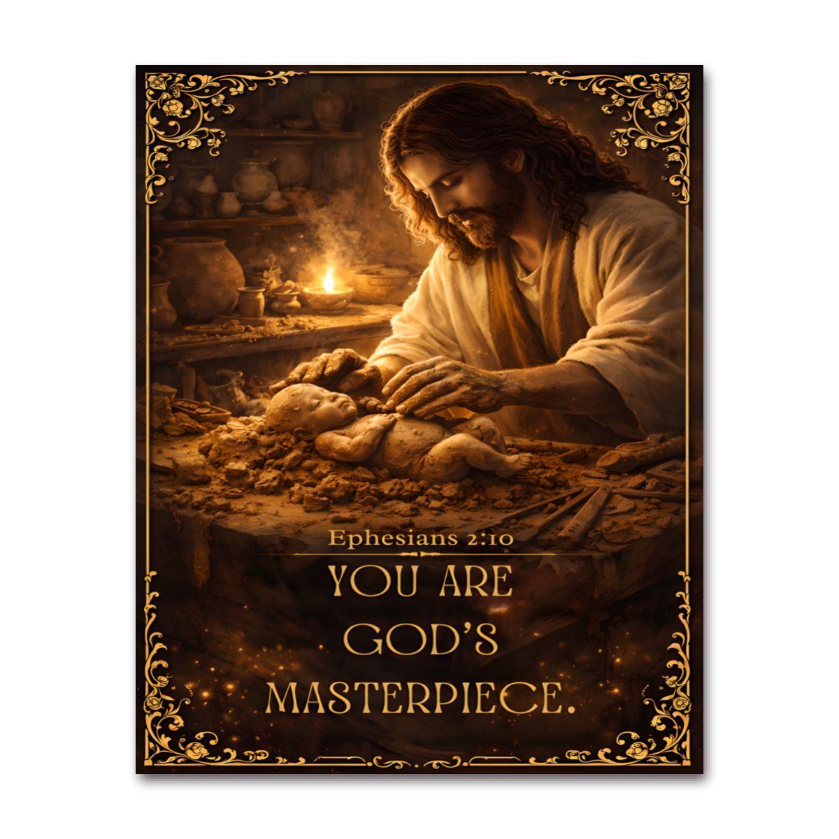 You are God's Masterpiece Paint by Numbers