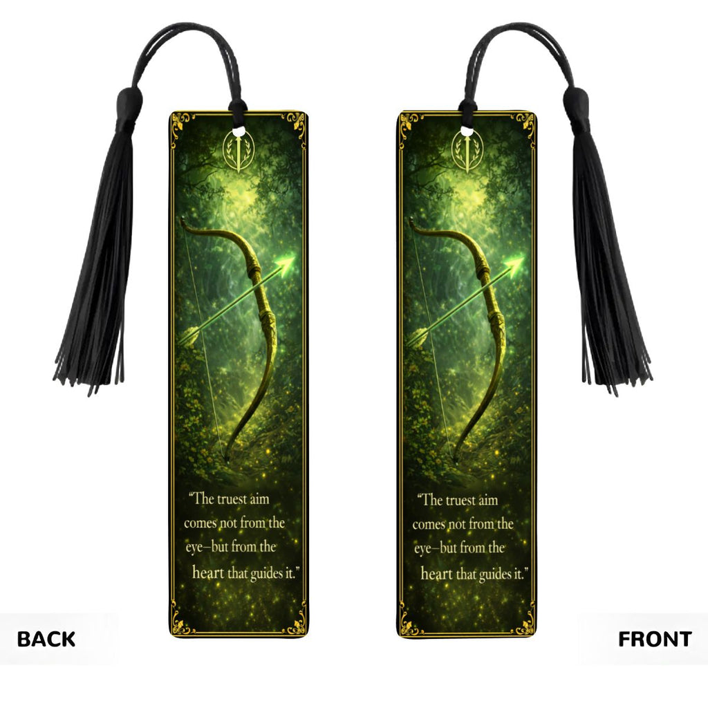 Wooden Bookmark Green