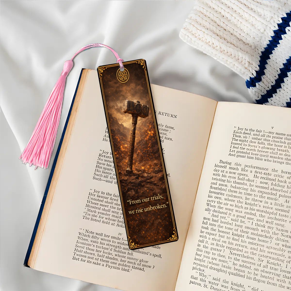 Wooden Bookmark Brown