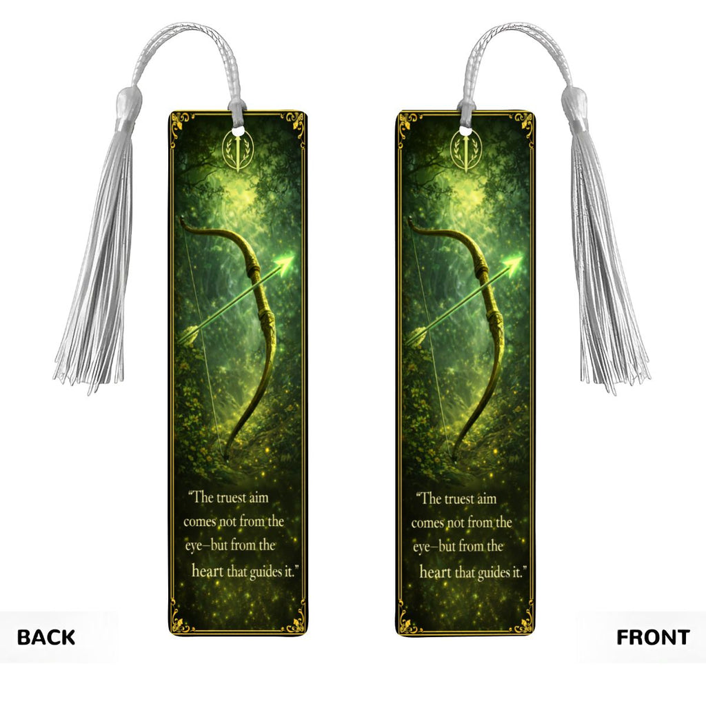 Wooden Bookmark Green