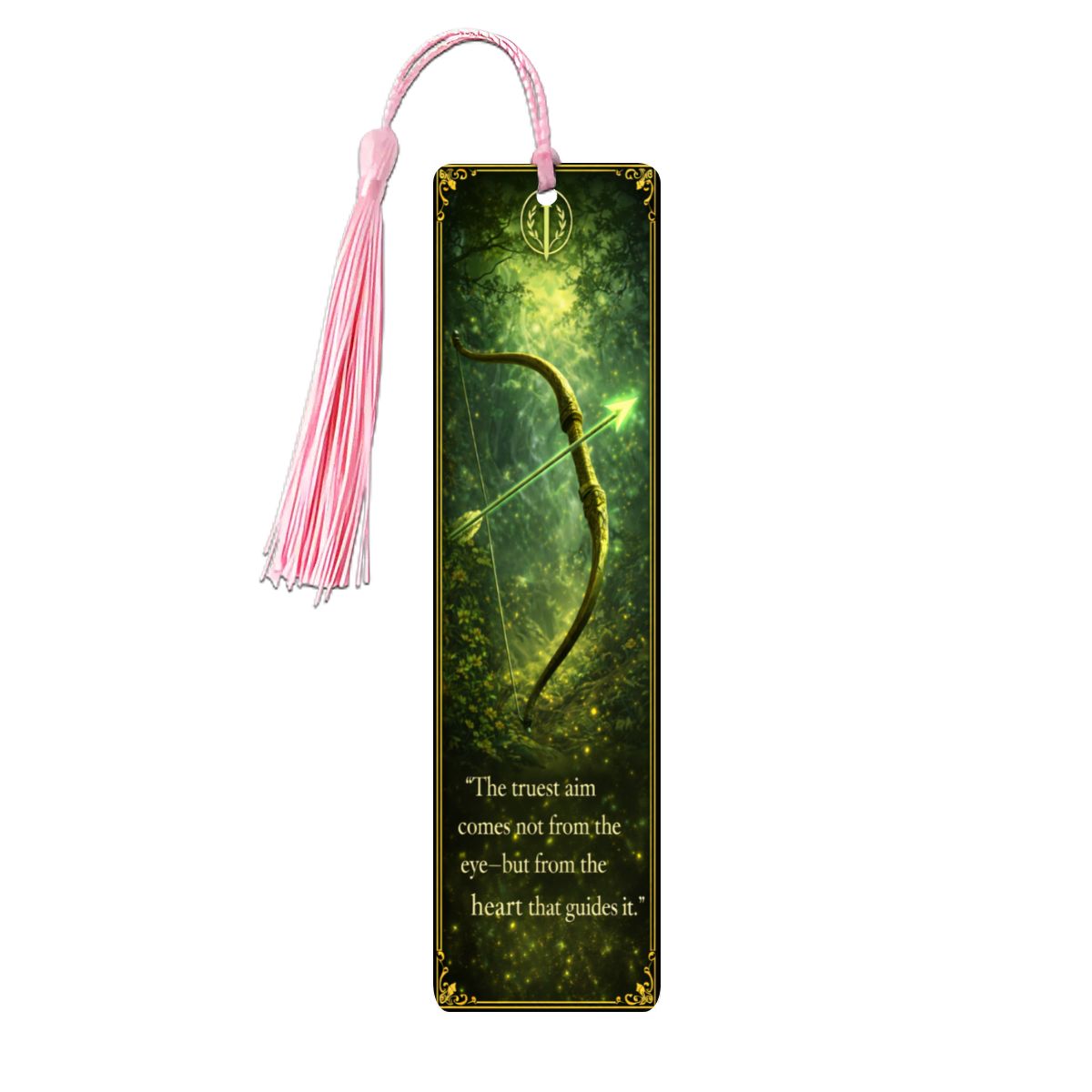 Wooden Bookmark Green
