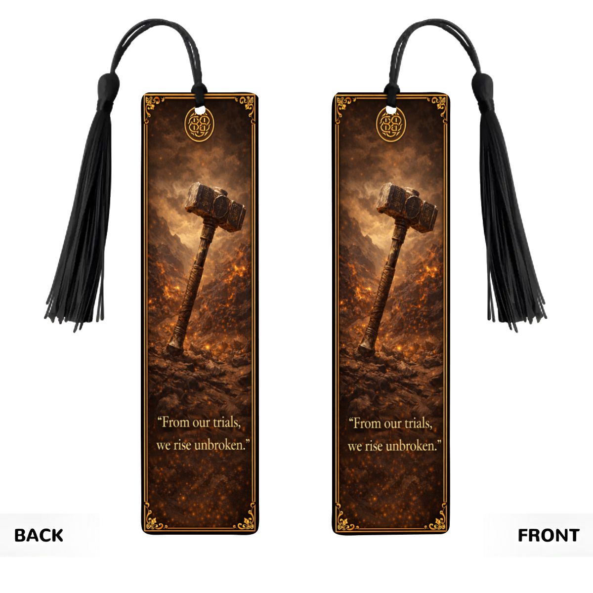 Wooden Bookmark Brown