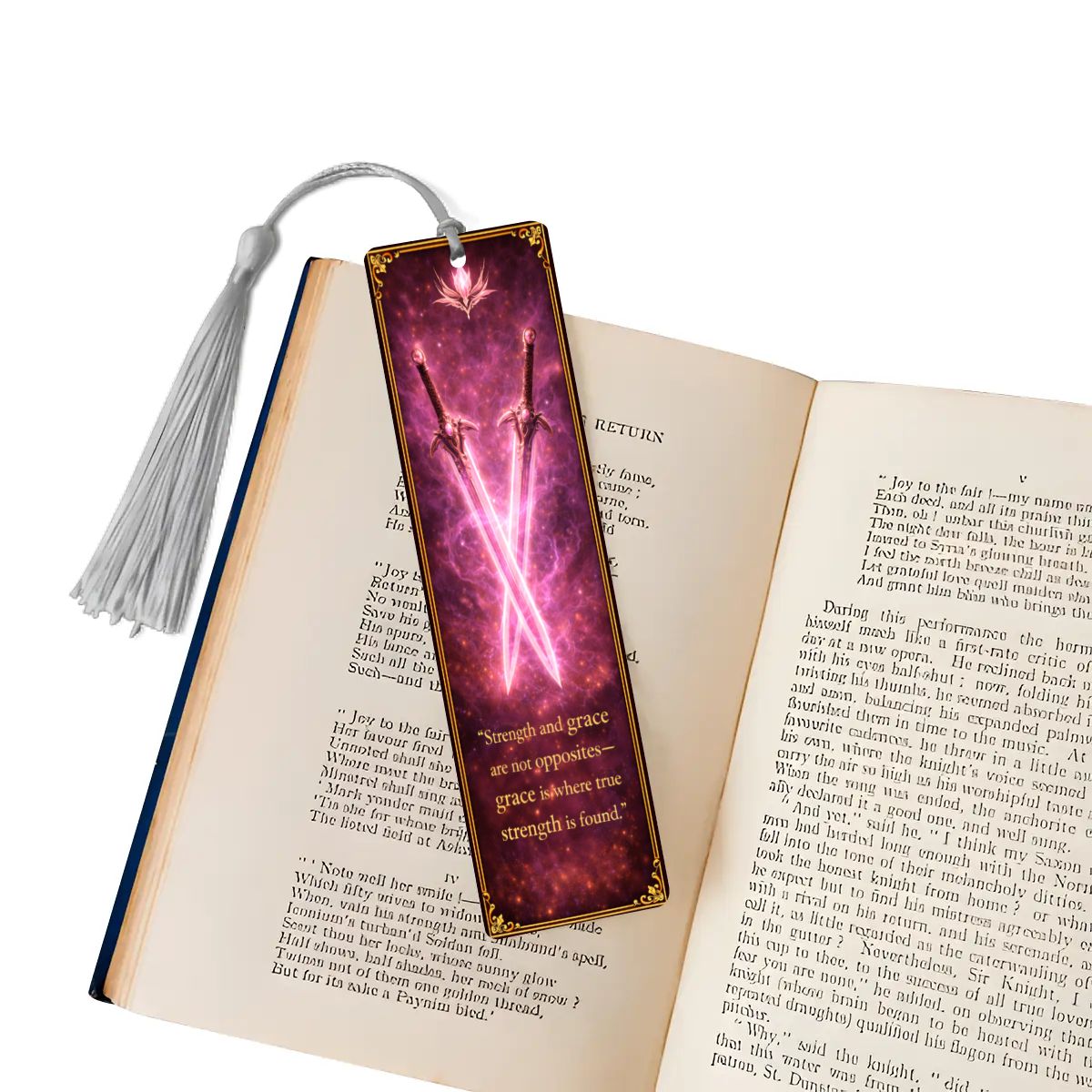 Wooden Bookmark Pink