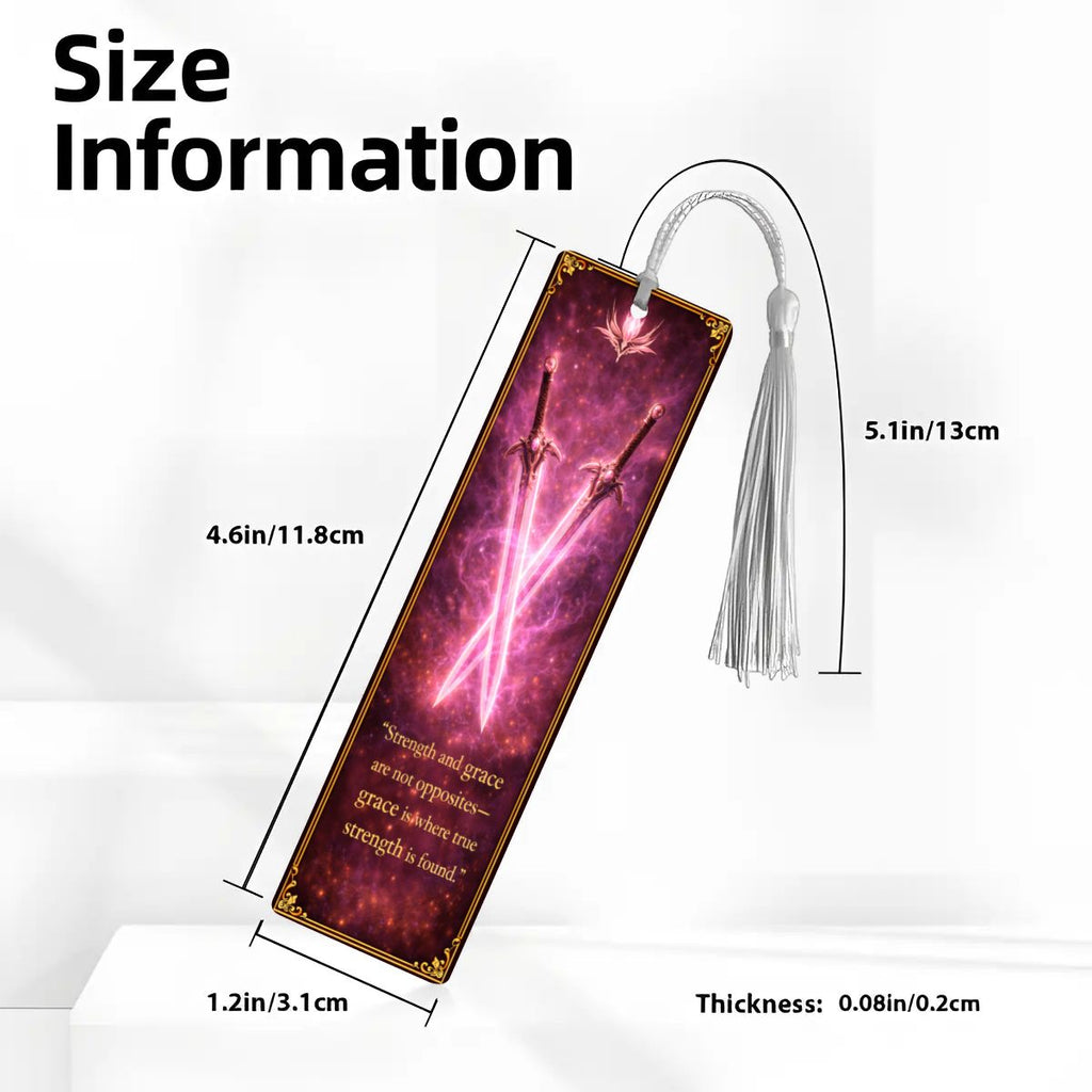 Wooden Bookmark Pink