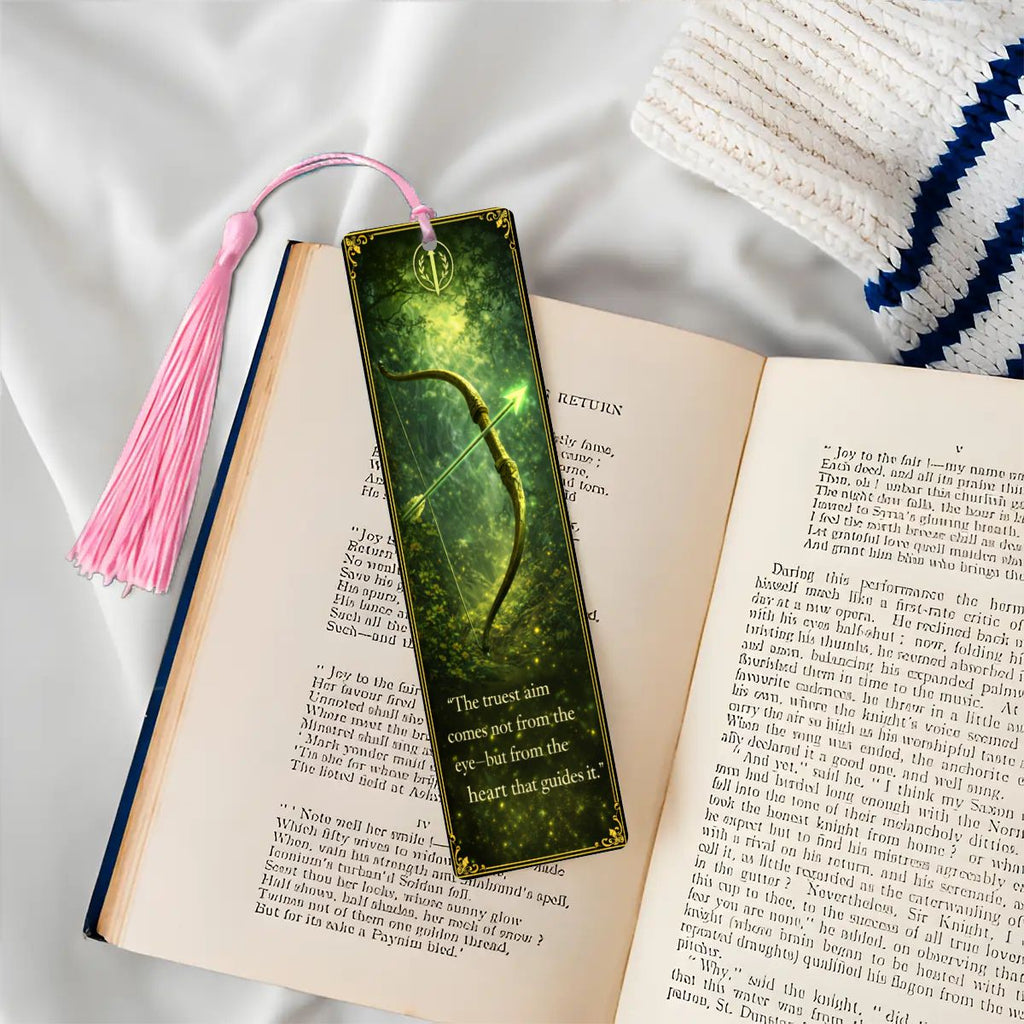 Wooden Bookmark Green