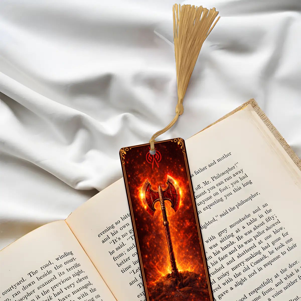 Wooden Bookmark Red