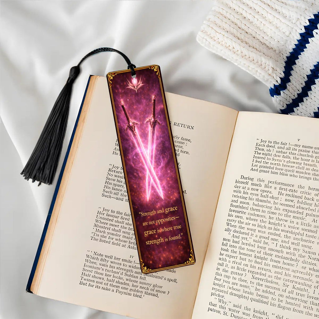 Wooden Bookmark Pink