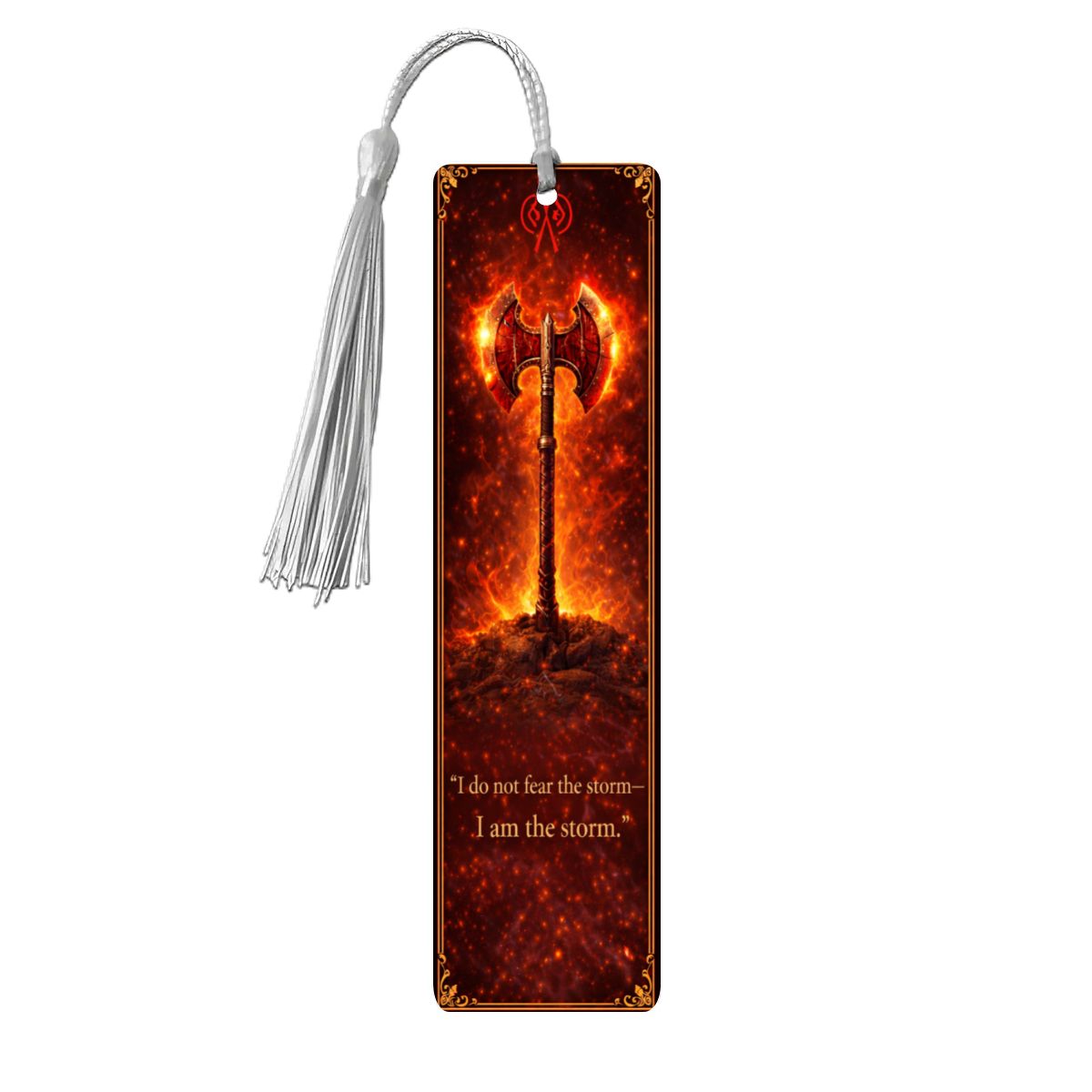 Wooden Bookmark Red
