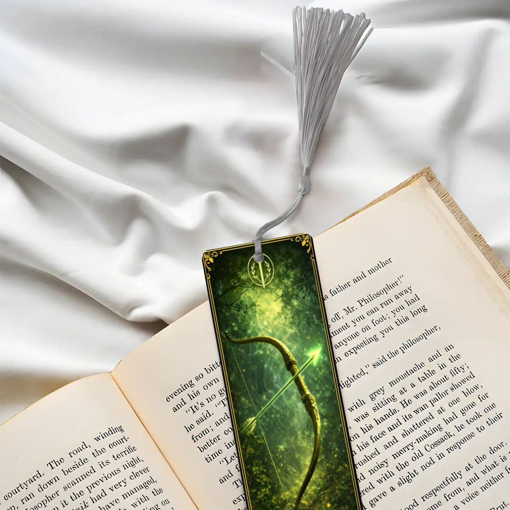 Wooden Bookmark Green