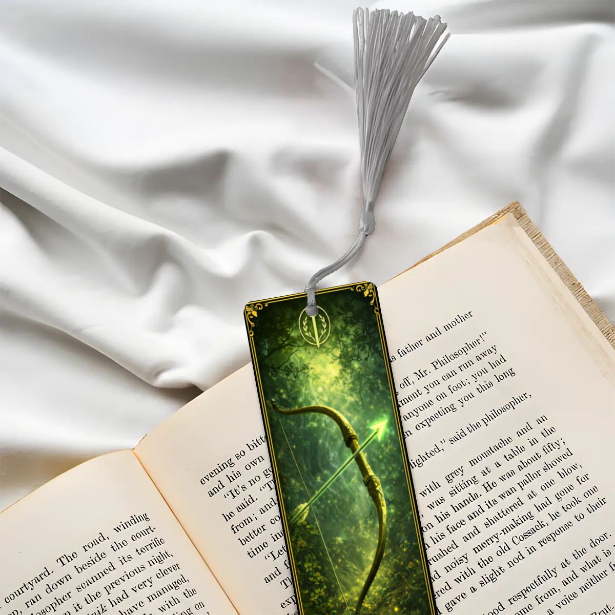 Wooden Bookmark Green