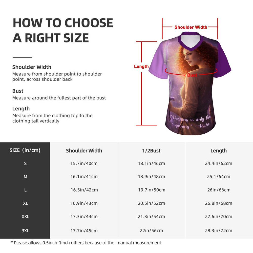Women's V-Neck Short-Sleeve T-Shirt