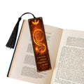 Wooden Bookmark Orange
