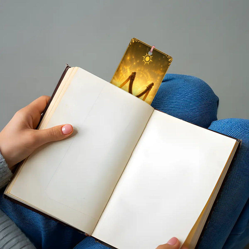 Wooden Bookmark Yellow