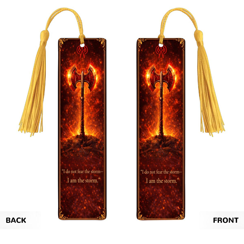 Wooden Bookmark Red
