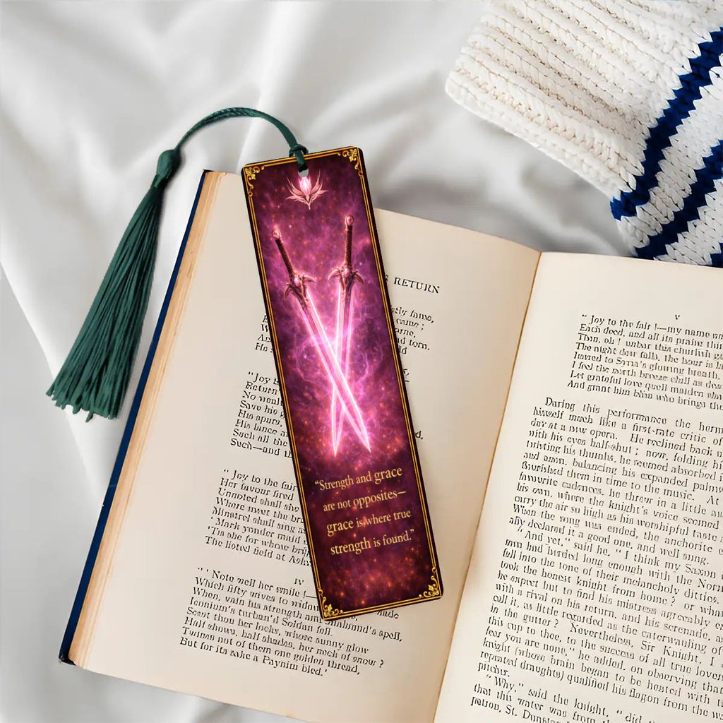 Wooden Bookmark Pink