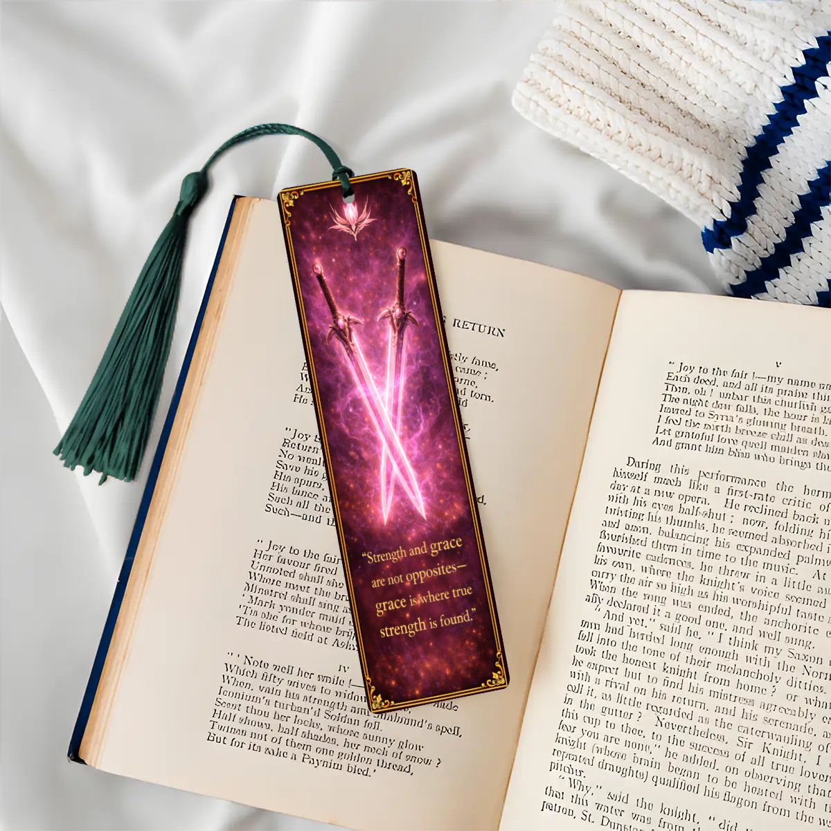 Wooden Bookmark Pink