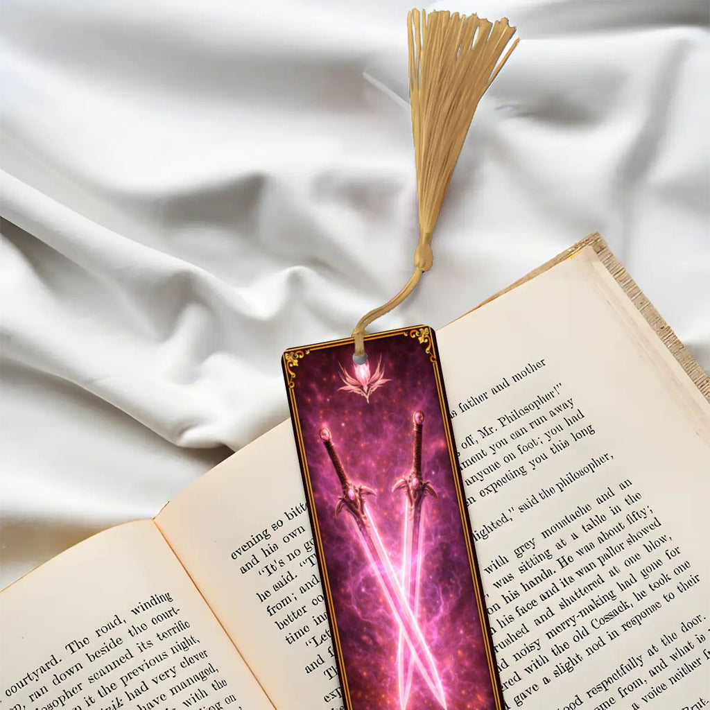 Wooden Bookmark Pink