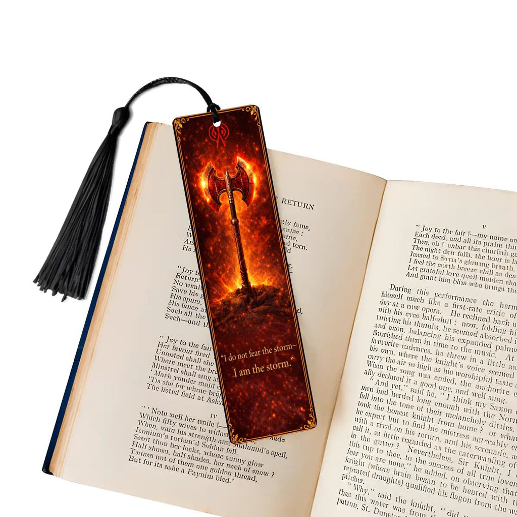 Wooden Bookmark Red