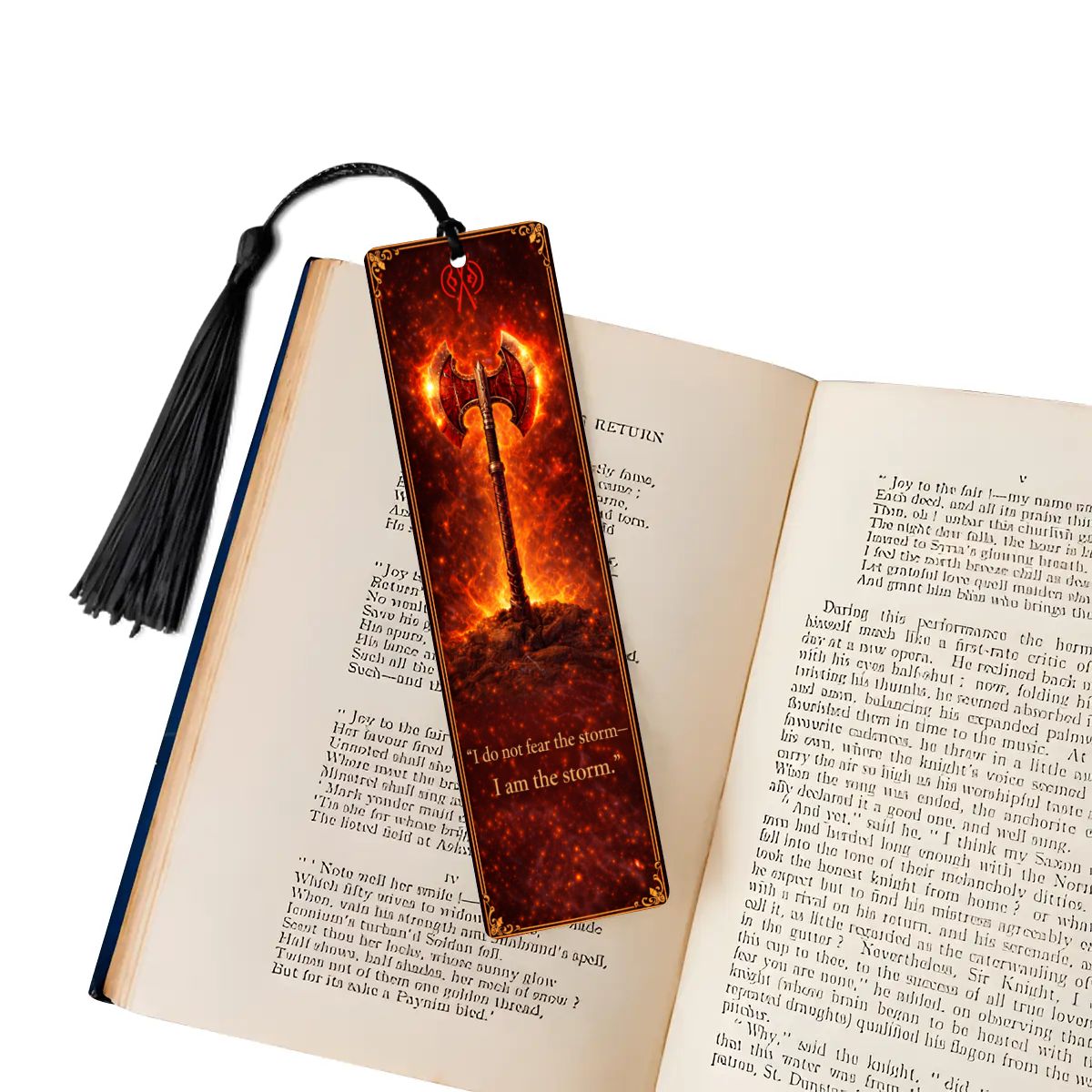 Wooden Bookmark Red