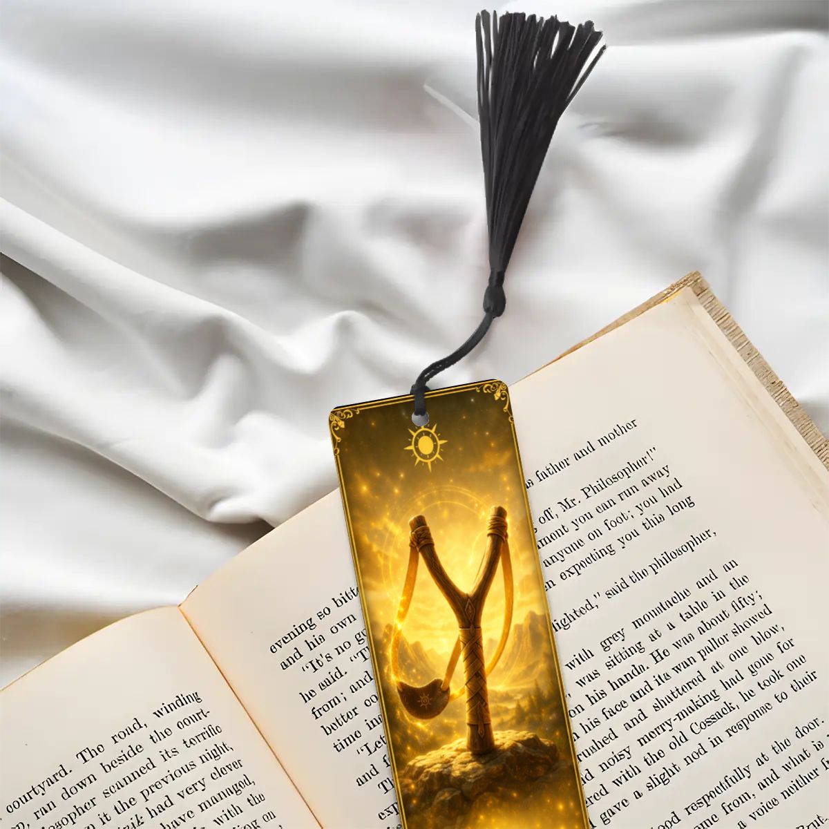 Wooden Bookmark Yellow