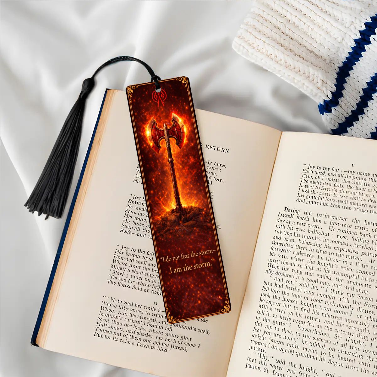 Wooden Bookmark Red