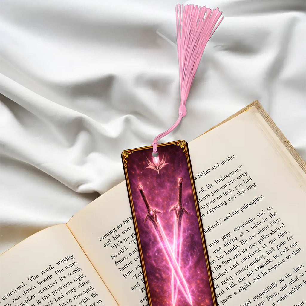 Wooden Bookmark Pink