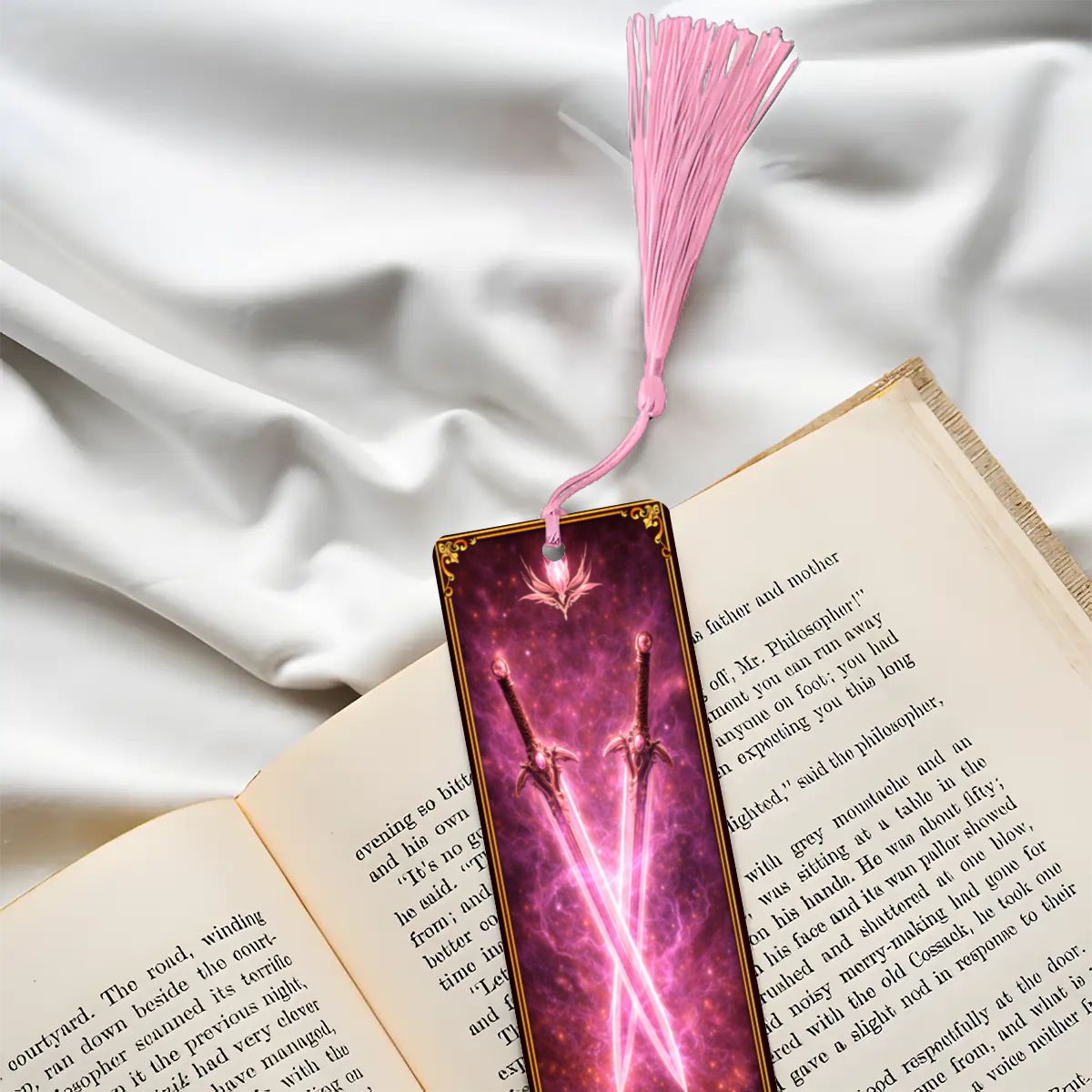 Wooden Bookmark Pink